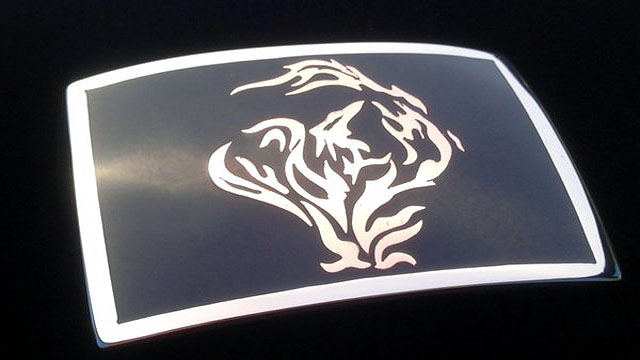 Custom Symbolic Monogram Buckle