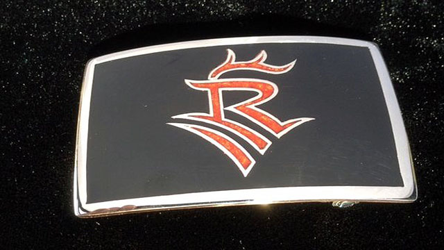 Custom Corporate Initial Buckle (Enamel)