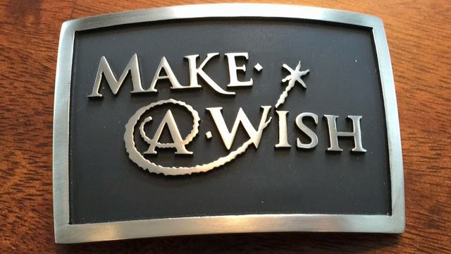 Make-A-Wish Custom Buckle