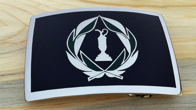 Muirfield Tournament Buckle (Dark Inlay)