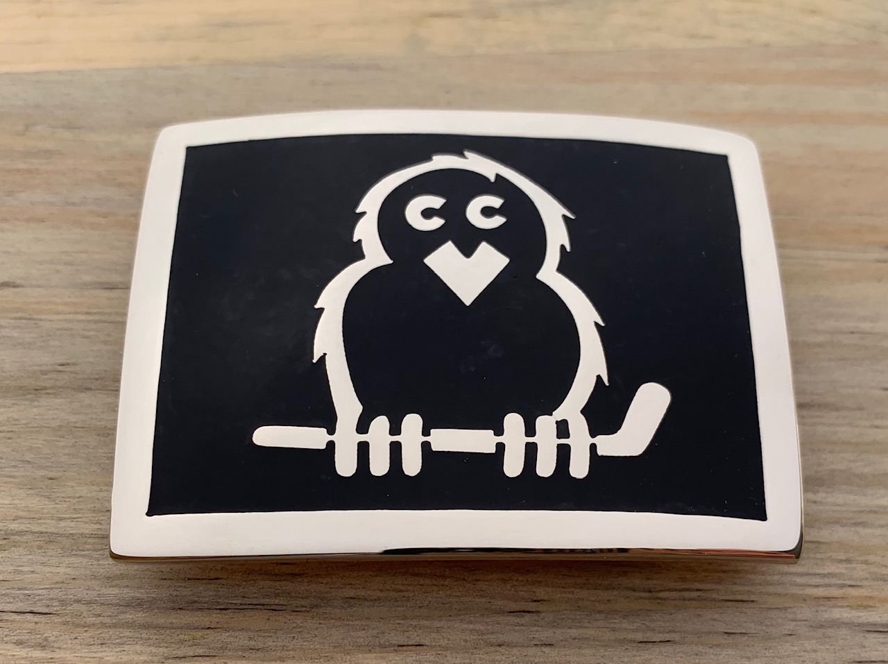 Custom Owl Golf Buckle
