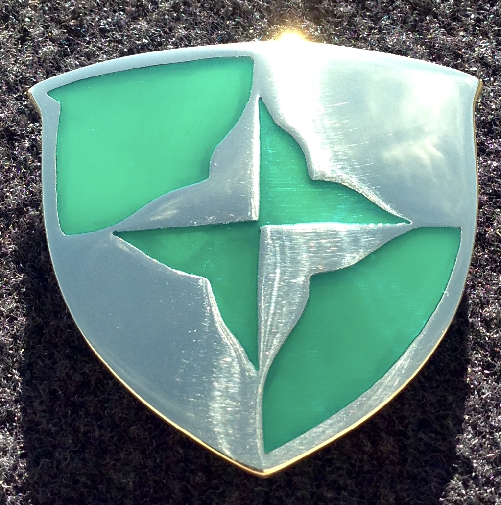 Custom Corporate Shield Buckle