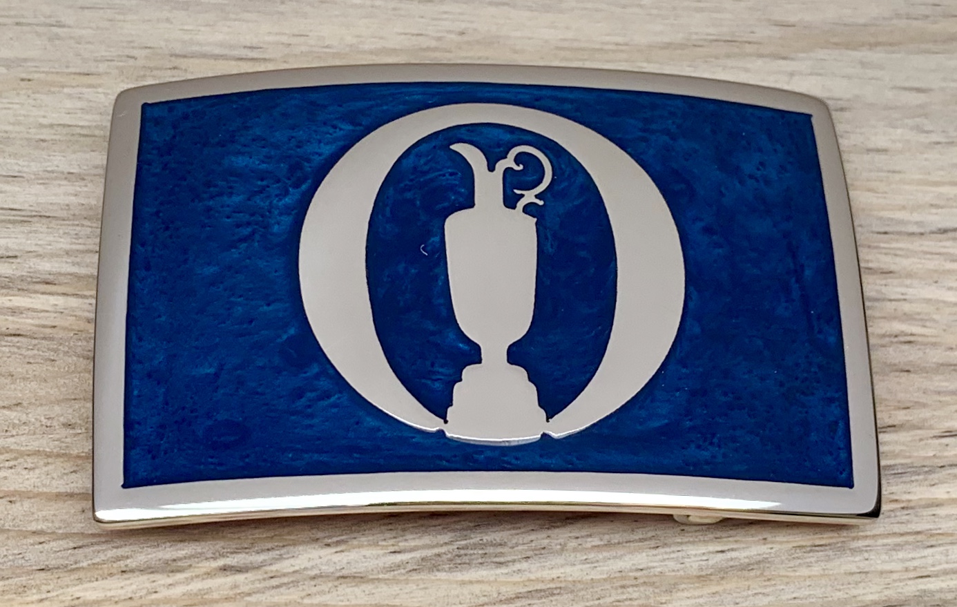 Muirfield Golf Club Buckle (Blue Inlay)