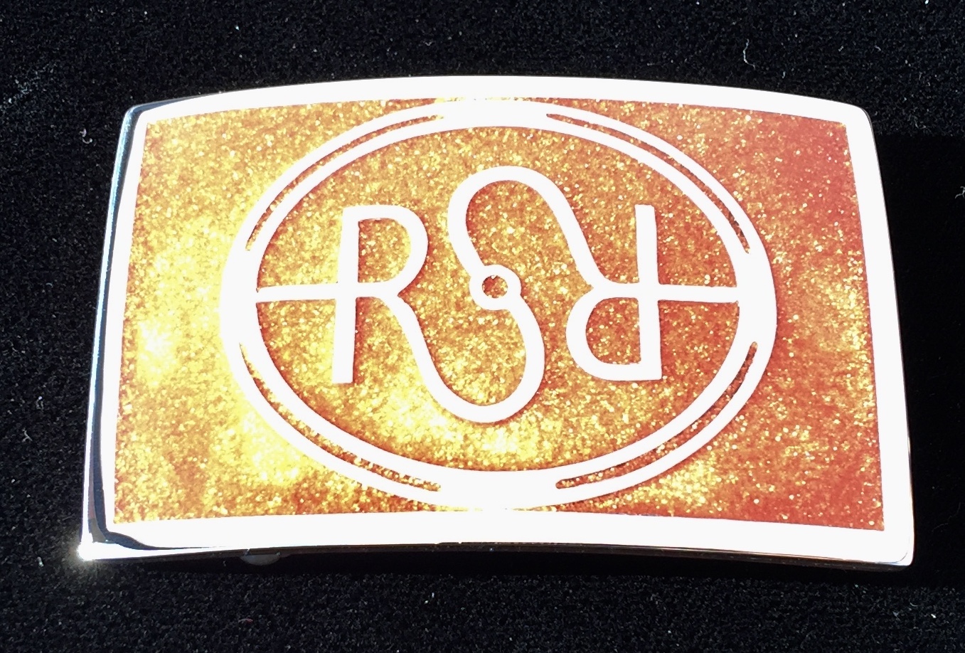 Red Sky Golf Club Buckle